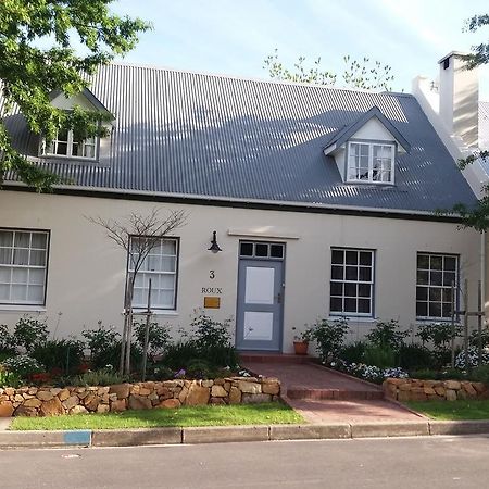 3 On Roux Bed & Breakfast Franschhoek Dış mekan fotoğraf